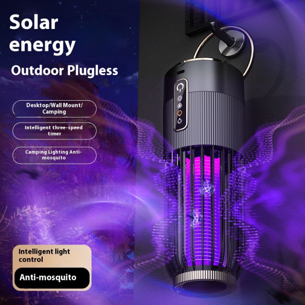 Solar Energy Outdoor & Indoor Mosquito Trap - Image 2