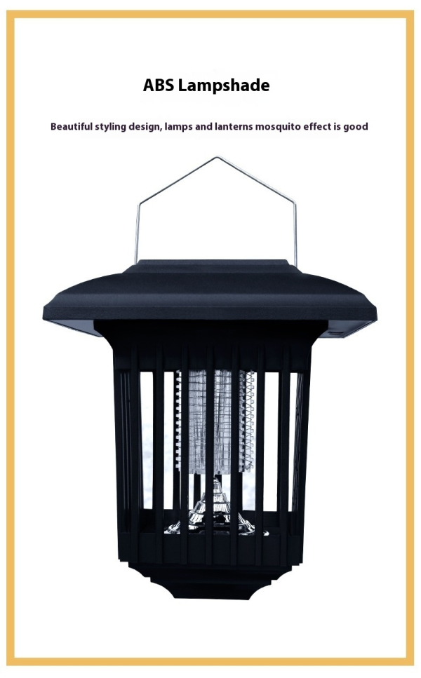 Outdoor Waterproof LED Solar Mosquito Zapper - Image 6