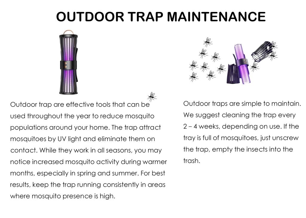 outdoor trap maintenance